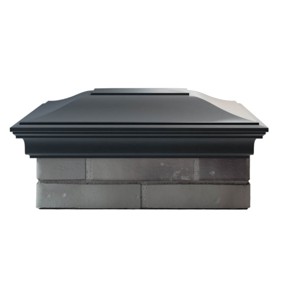 Колпак Zking Монблан Серый на столб 2х1.5 кирпича (515х385мм) в Каменске-Уральском фото