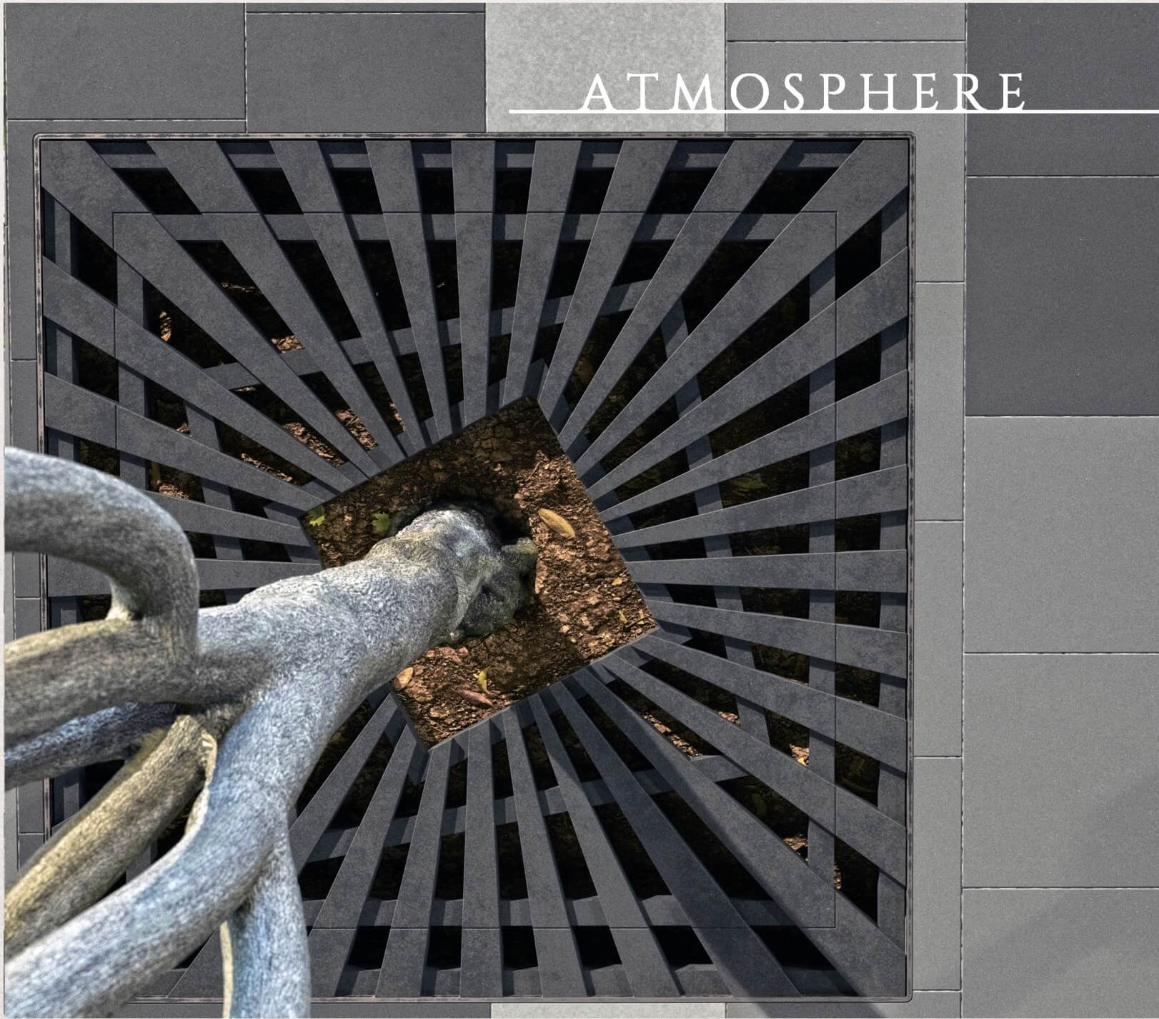 Приствольная решетка для дерева ZKING ATMOSPHERE 1.2х1.2м Черная в Каменске-Уральском фото