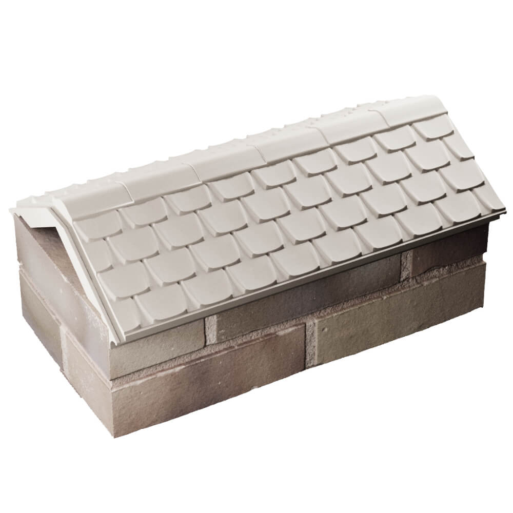 Парапет Zking Эльбрус Бежевый с посадкой на 1 кирпич (255мм) в Каменске-Уральском фото