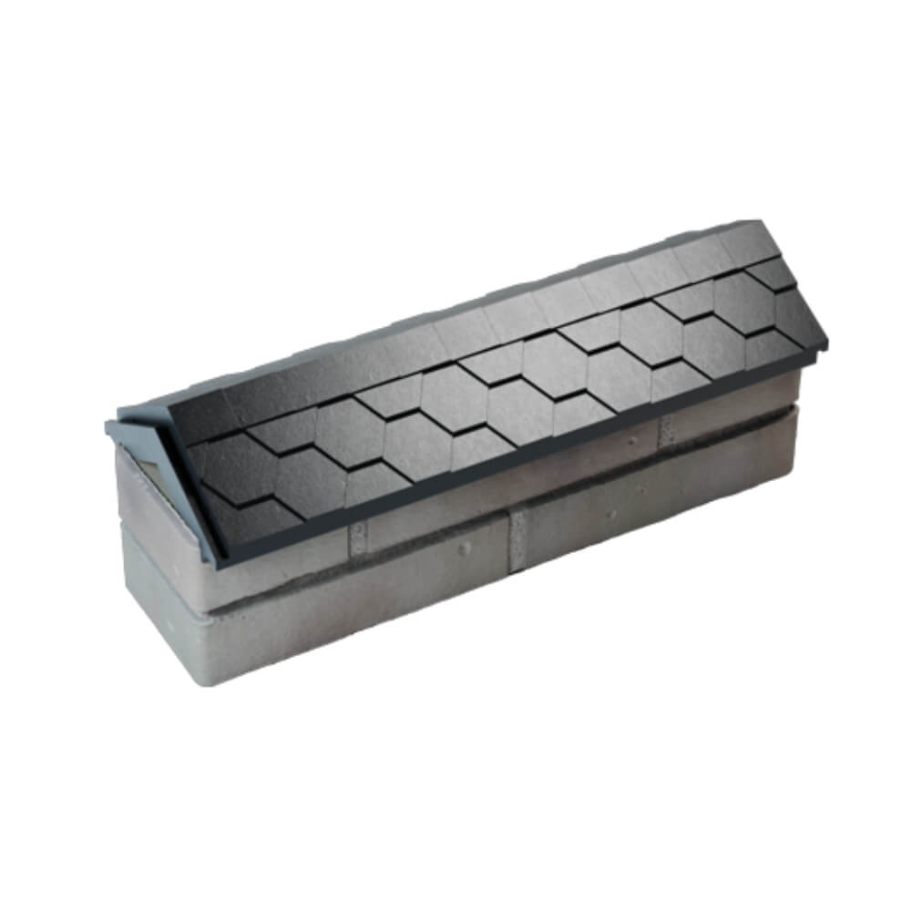 Парапет Zking Эверест Черный с посадкой на 0.5 кирпича (130мм) в Каменске-Уральском фото