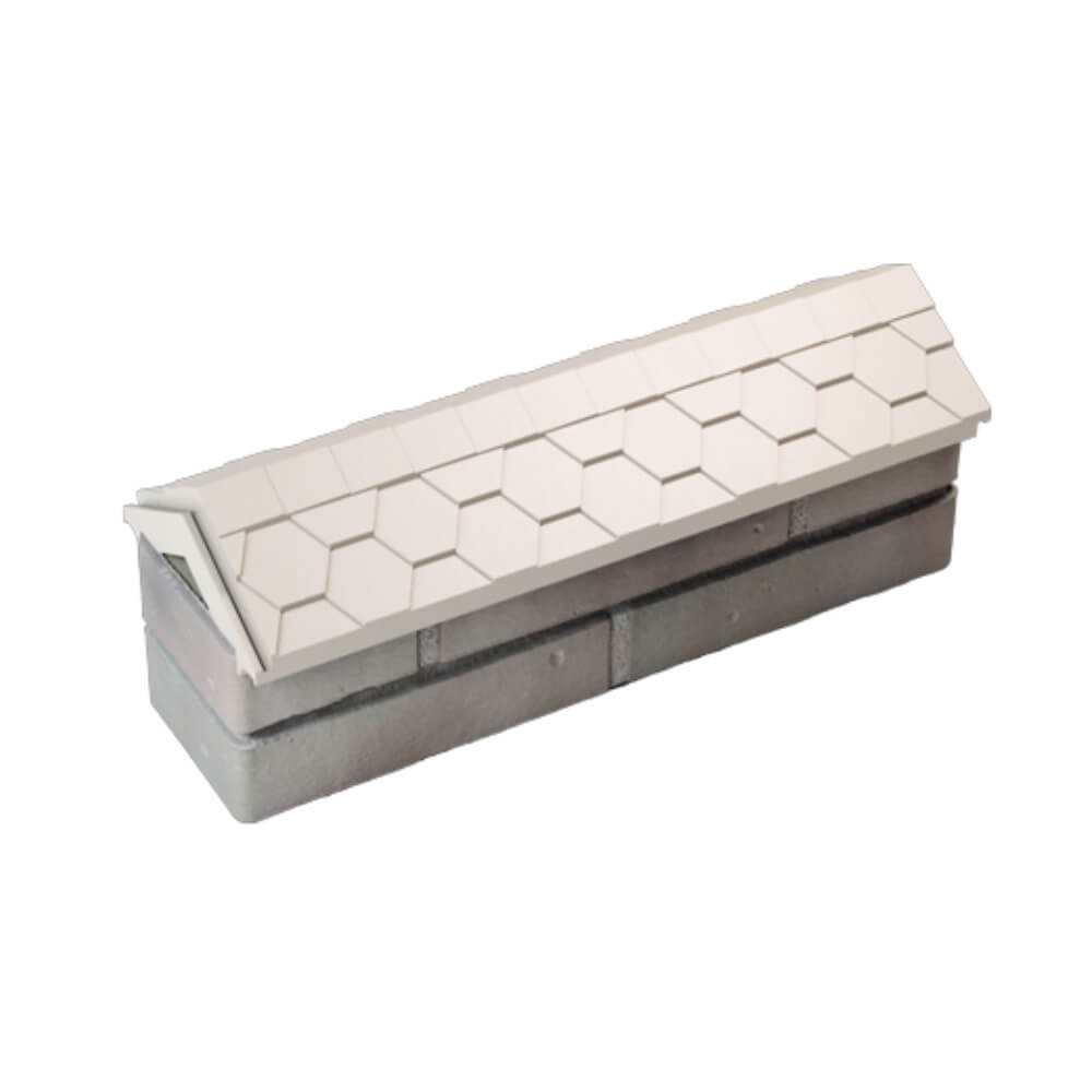 Парапет Zking Эверест Бежевый с посадкой на 0.5 кирпича (130мм) в Каменске-Уральском фото