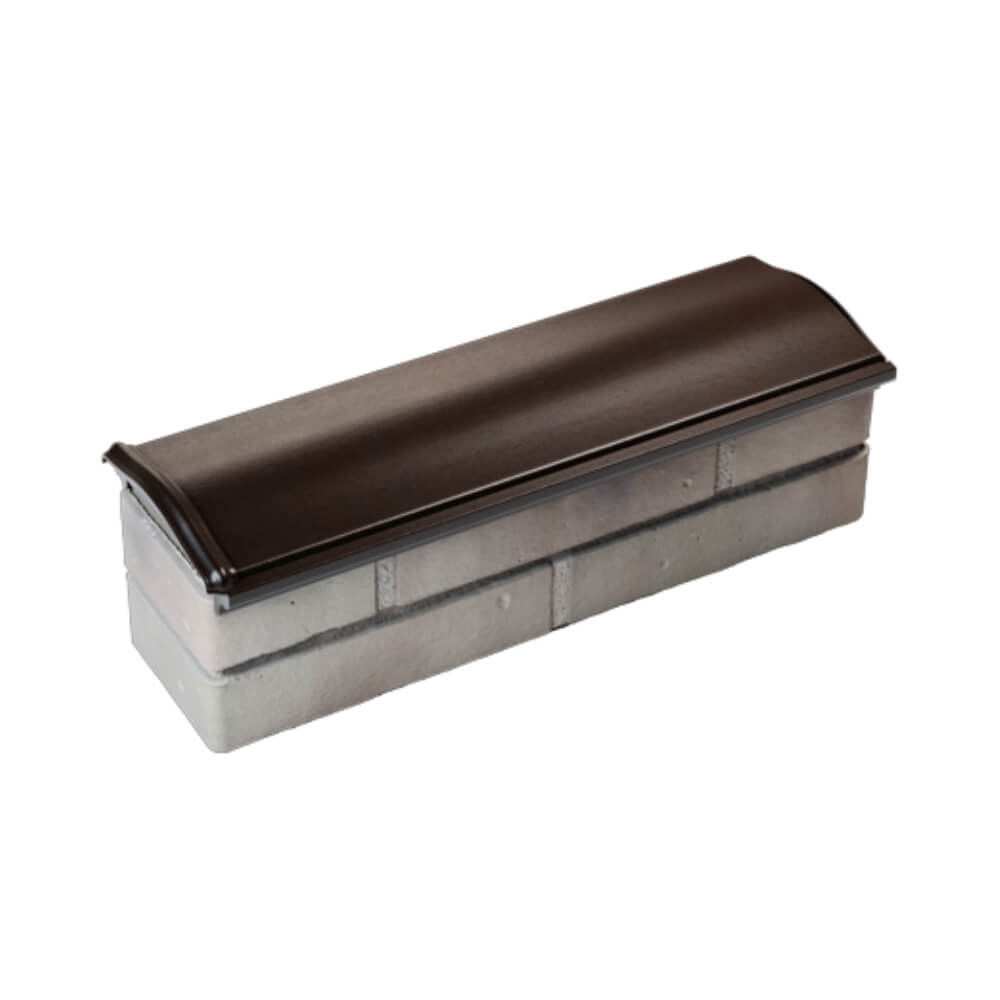 Парапет Zking Монблан Коричневый посадка на 0.5 кирпича (130мм) в Каменске-Уральском фото