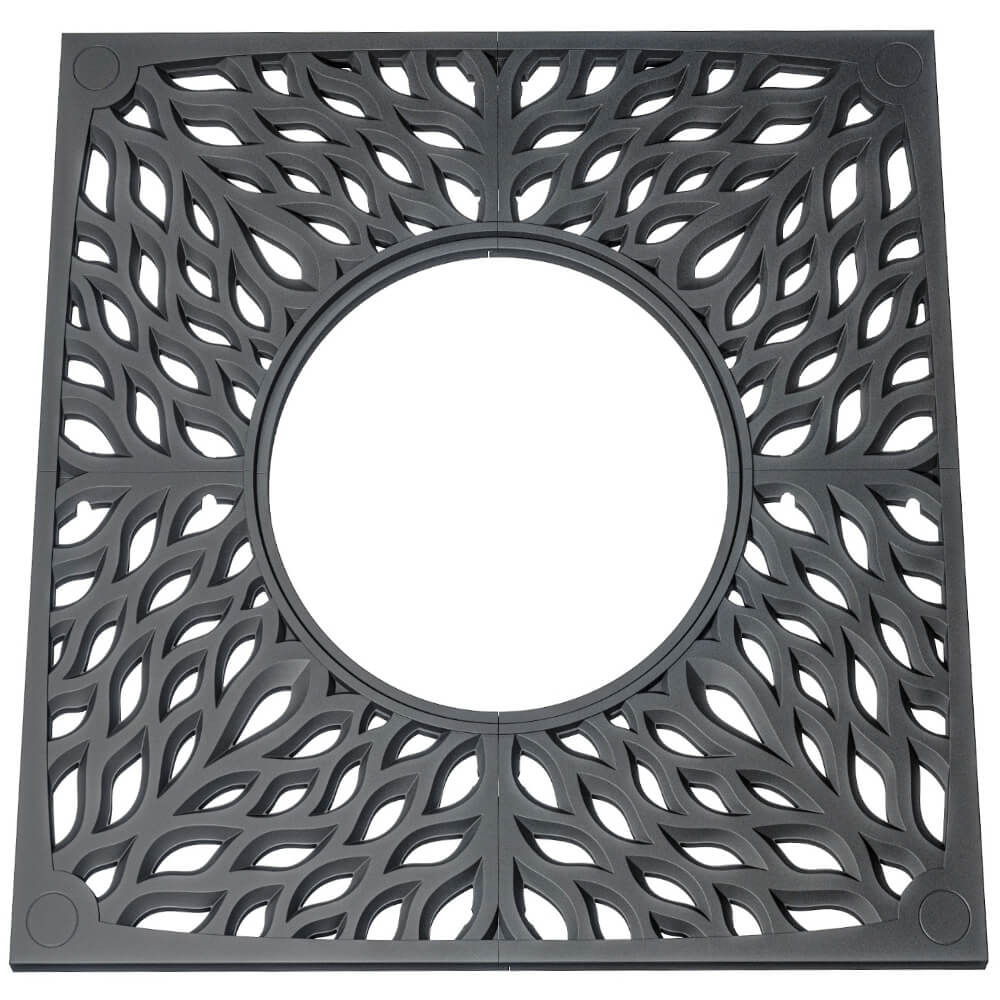 Приствольная решетка для дерева ZKING CRUST 2х2м Черная Каменск-Уральский фото