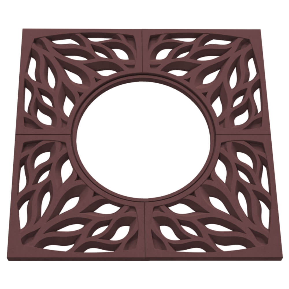 Приствольная решетка для дерева ZKING CRUST 1.2х1.2м Коричневая в Каменске-Уральском фото