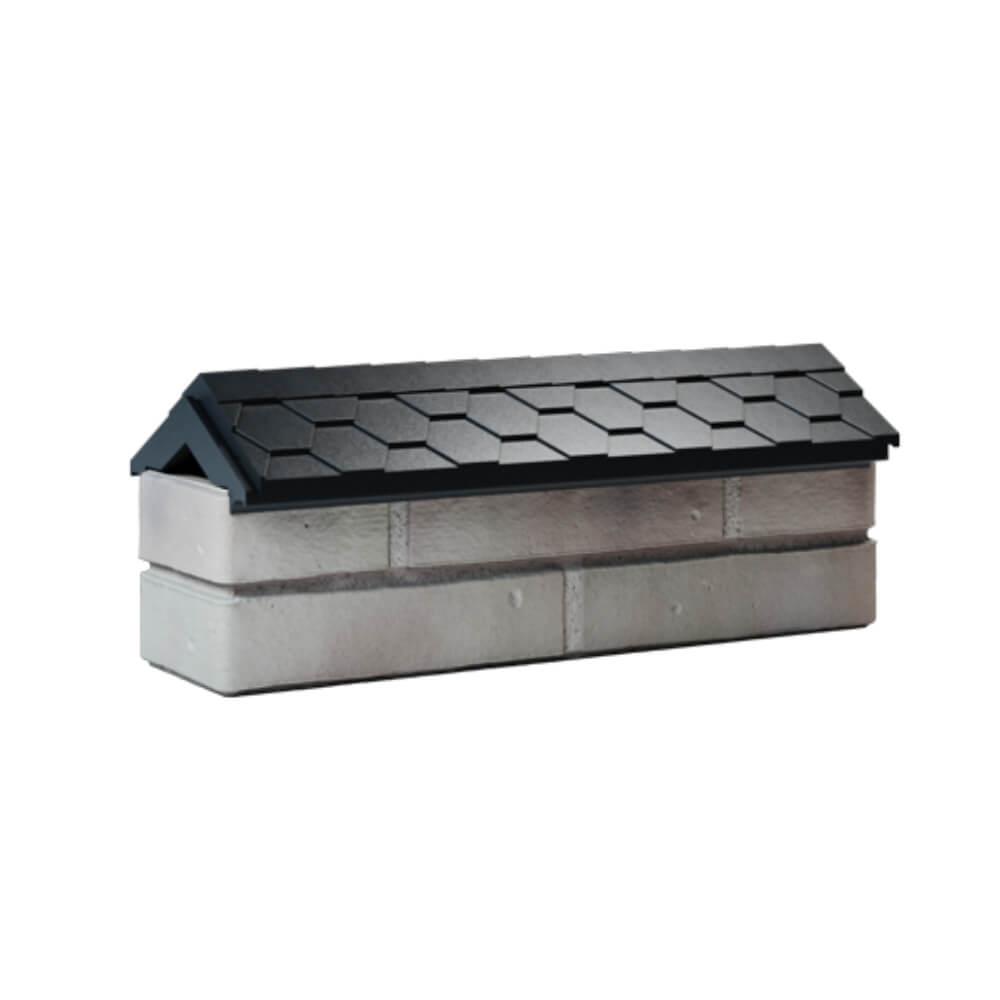 Парапет Zking Эверест Черный с посадкой на 0.5 кирпича (130мм) Каменск-Уральский фото