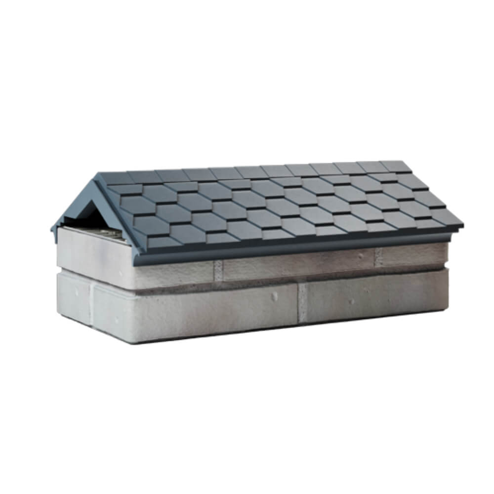 Парапет Zking Эверест Серый с посадкой на 1 кирпич (200/225/255мм) Каменск-Уральский фото