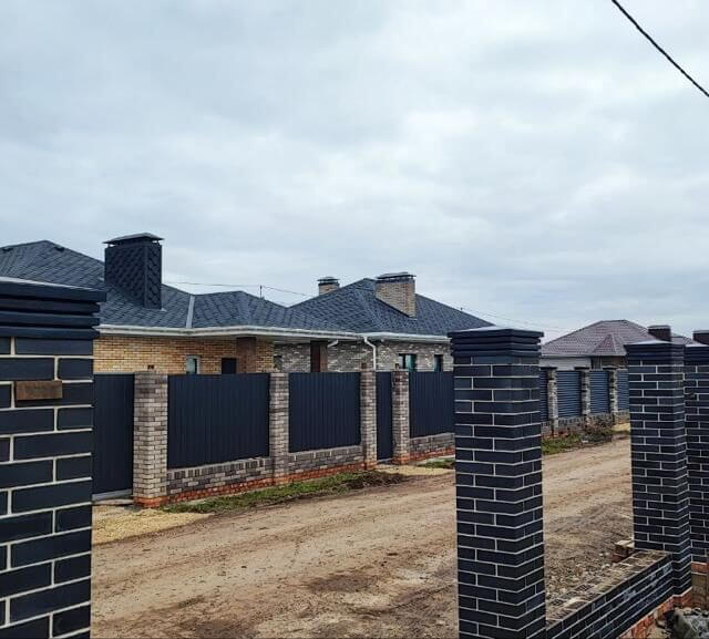 Колпак Zking Бона ХайТек Серый на столб 1.5х1.5 кирпича (385х385мм) в Каменске-Уральском фото