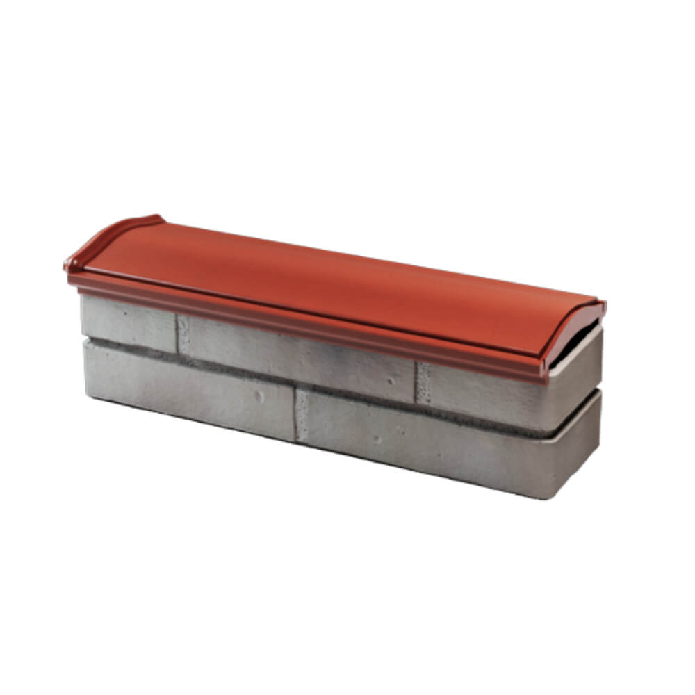 Парапет Zking Монблан Красный посадка на 0.5 кирпича (130мм) в Каменске-Уральском фото