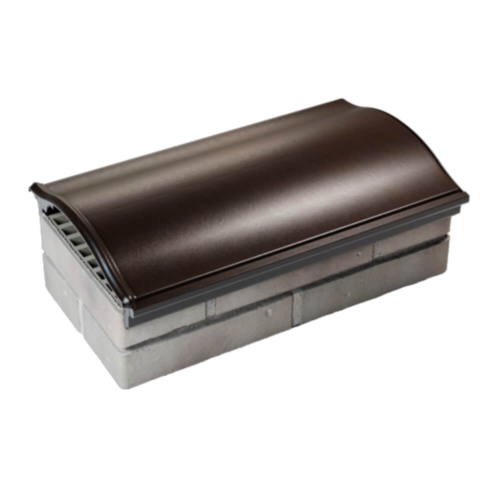 Парапет Zking Монблан Коричневый посадка на 1 кирпич (200/225/255мм) в Каменске-Уральском фото