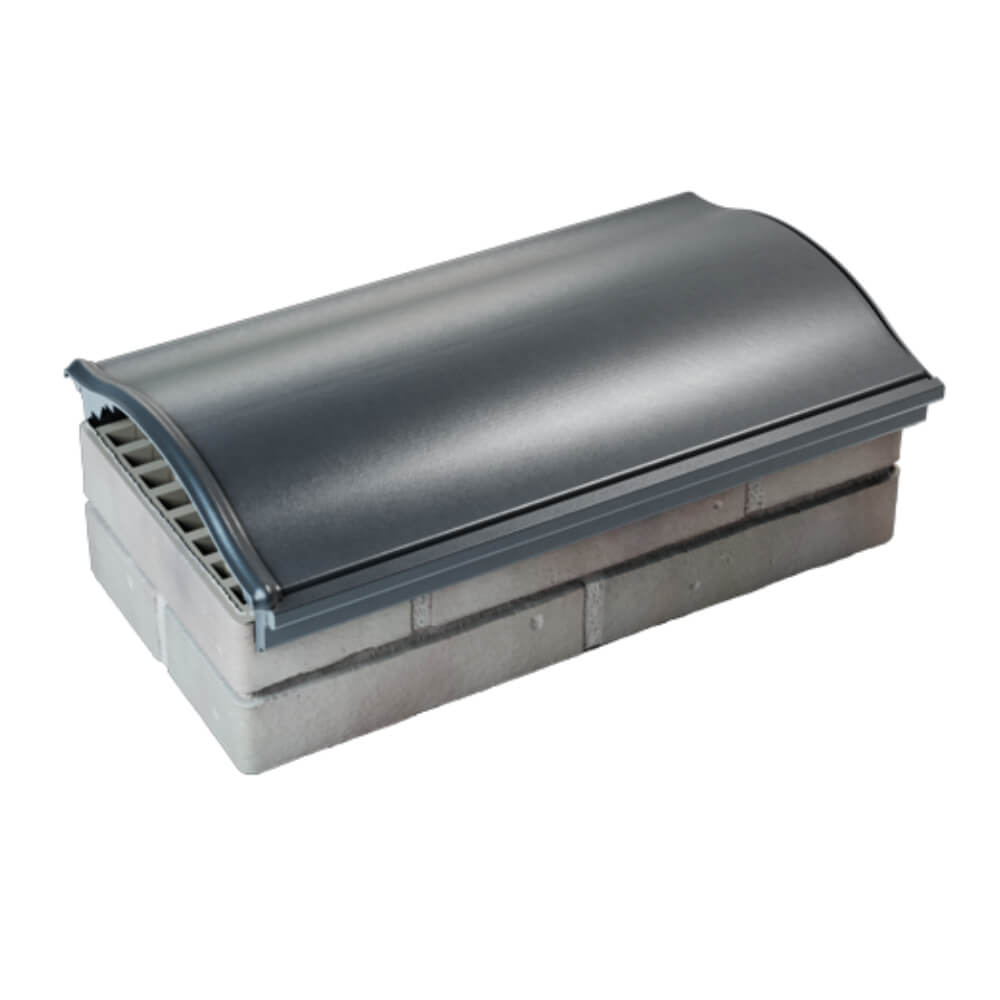 Парапет Zking Монблан Серый посадка на 1 кирпич (200/225/255мм) в Каменске-Уральском фото