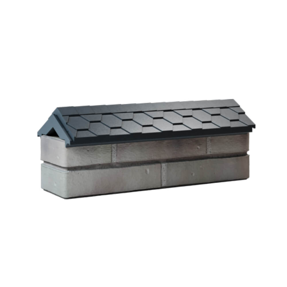 Парапет Zking Эверест Серый с посадкой на 0.5 кирпича (130мм) Каменск-Уральский фото