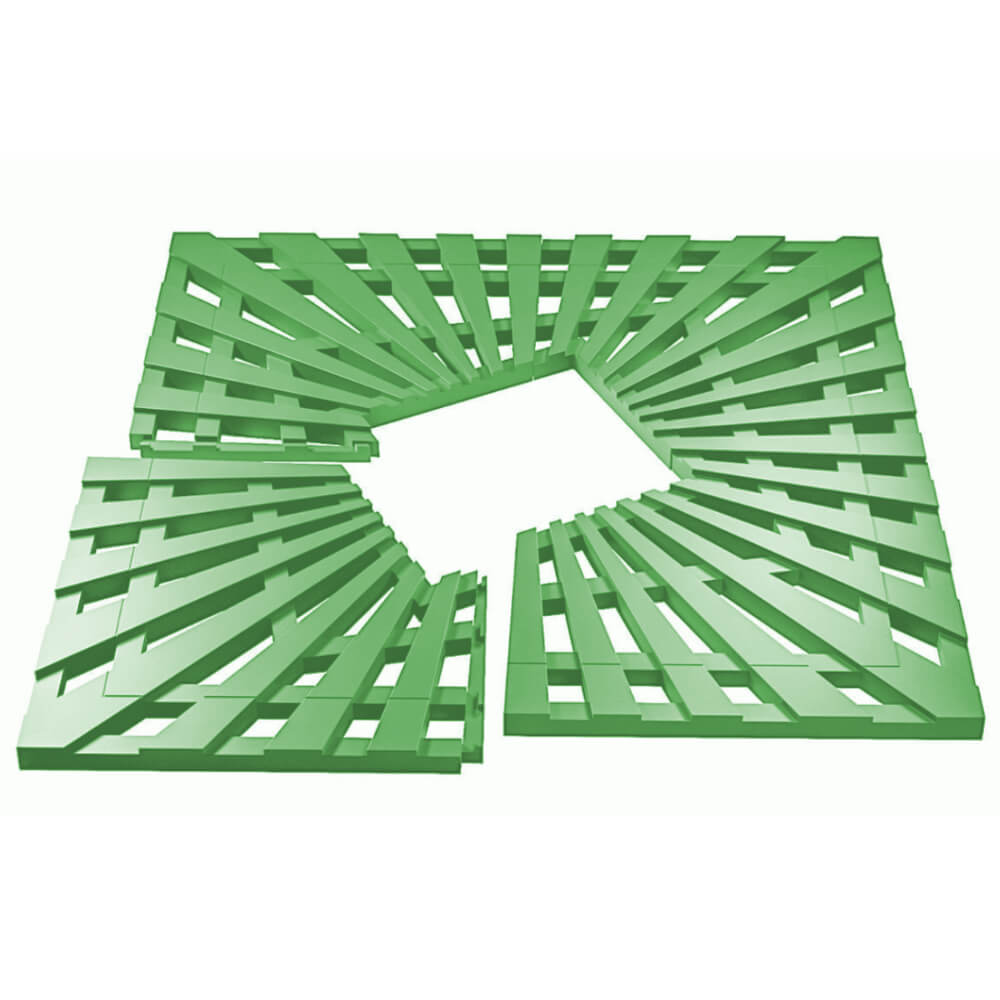 Приствольная решетка для дерева ZKING ATMOSPHERE 1.2х1.2м Зеленая в Каменске-Уральском фото