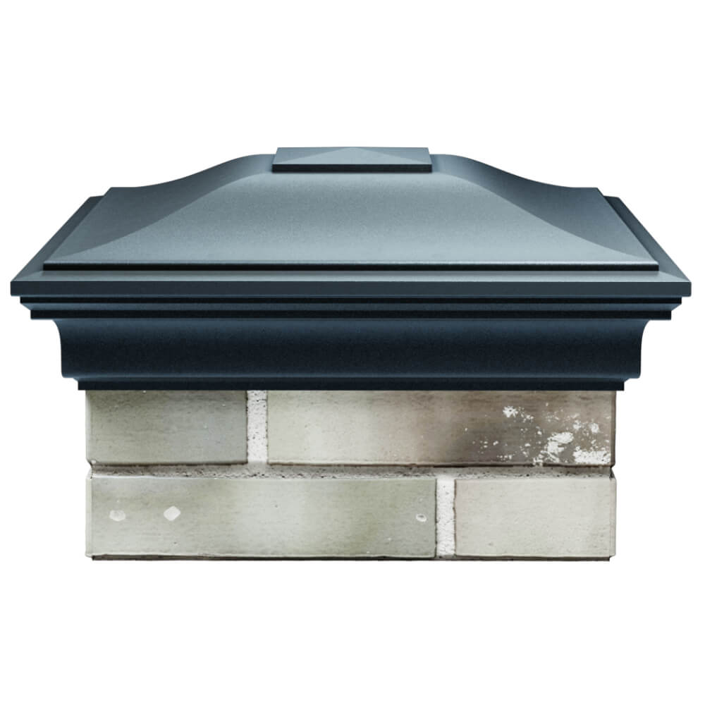 Колпак Zking Монблан Серый на столб 1.5х1.5 кирпича (385х385мм) Каменск-Уральский фото