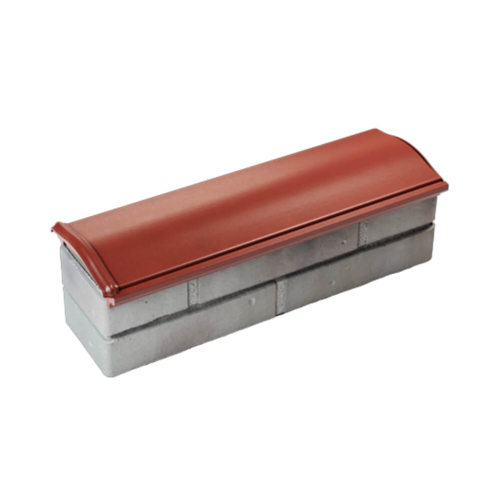 Парапет Zking Монблан Красный посадка на 0.5 кирпича (130мм) в Каменске-Уральском фото