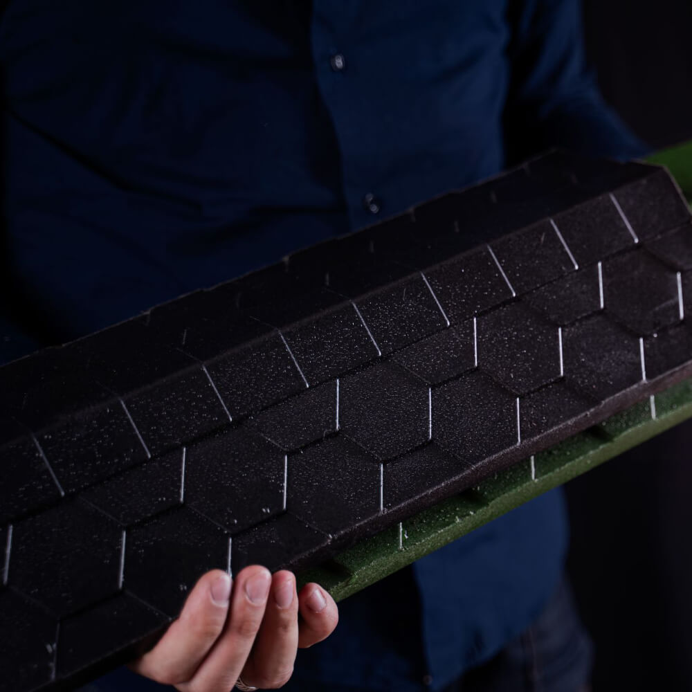 Парапет Zking Эверест Черный с посадкой на 1 кирпич (200/225/255мм) в Каменске-Уральском фото