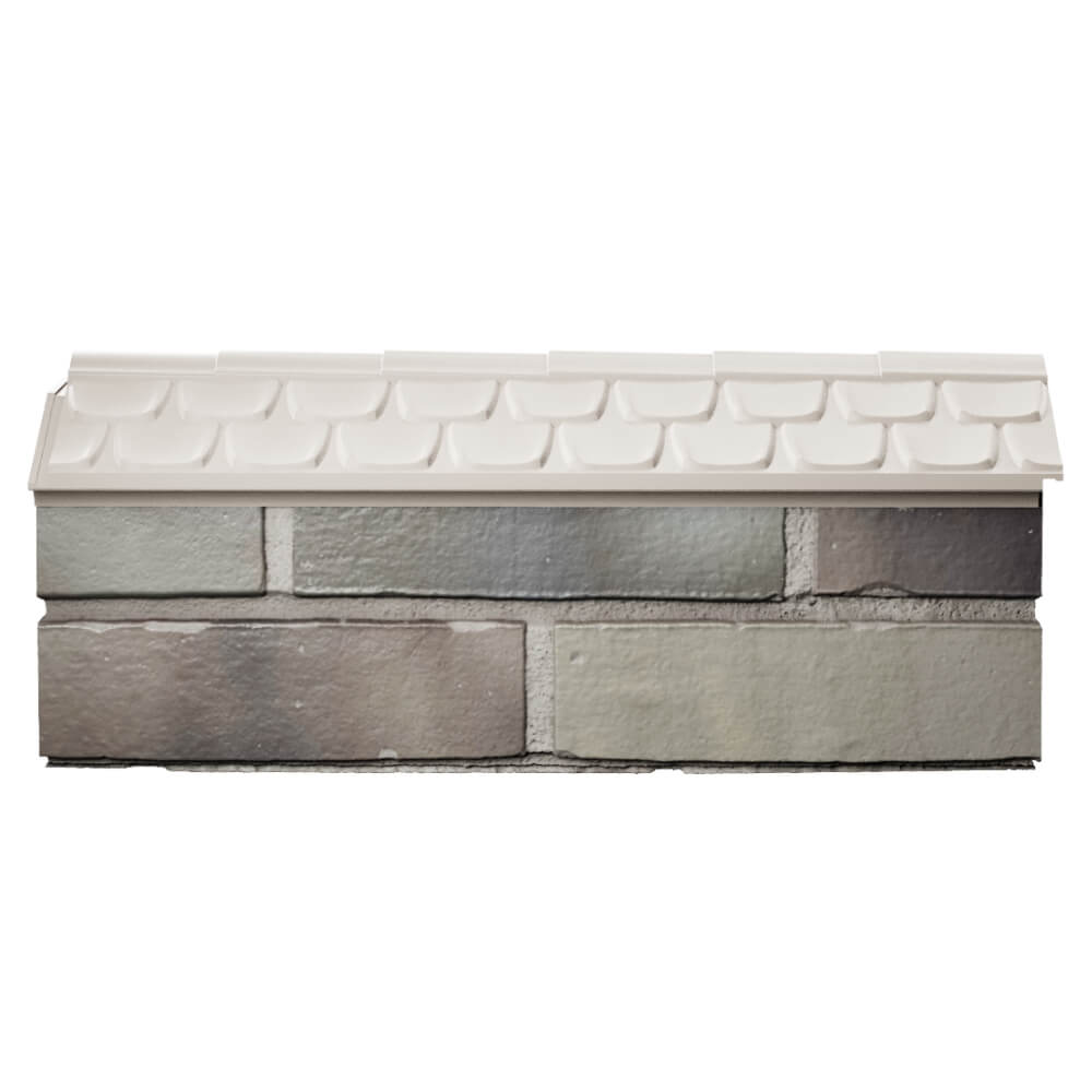 Парапет Zking Эльбрус Бежевый с посадкой на 0.5 кирпича (130мм) в Каменске-Уральском фото