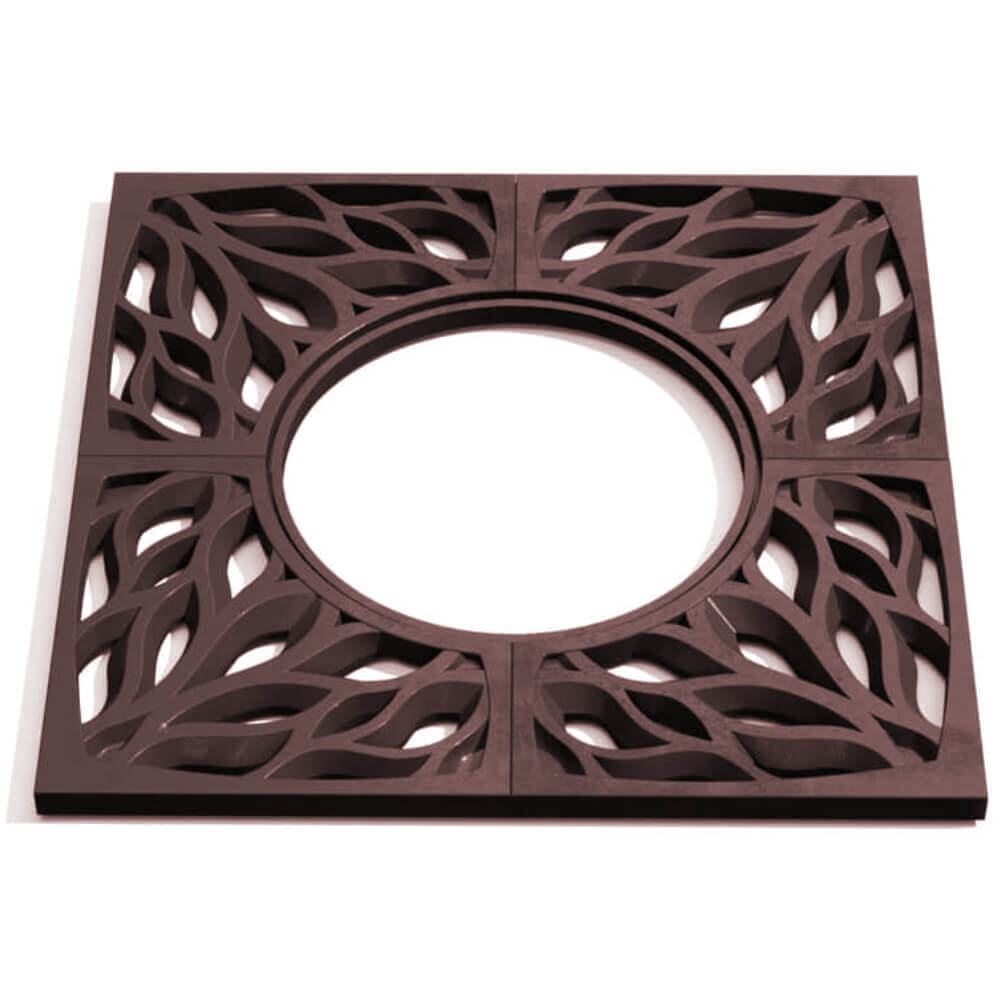 Приствольная решетка для дерева ZKING CRUST 1.2х1.2м Коричневая Каменск-Уральский фото