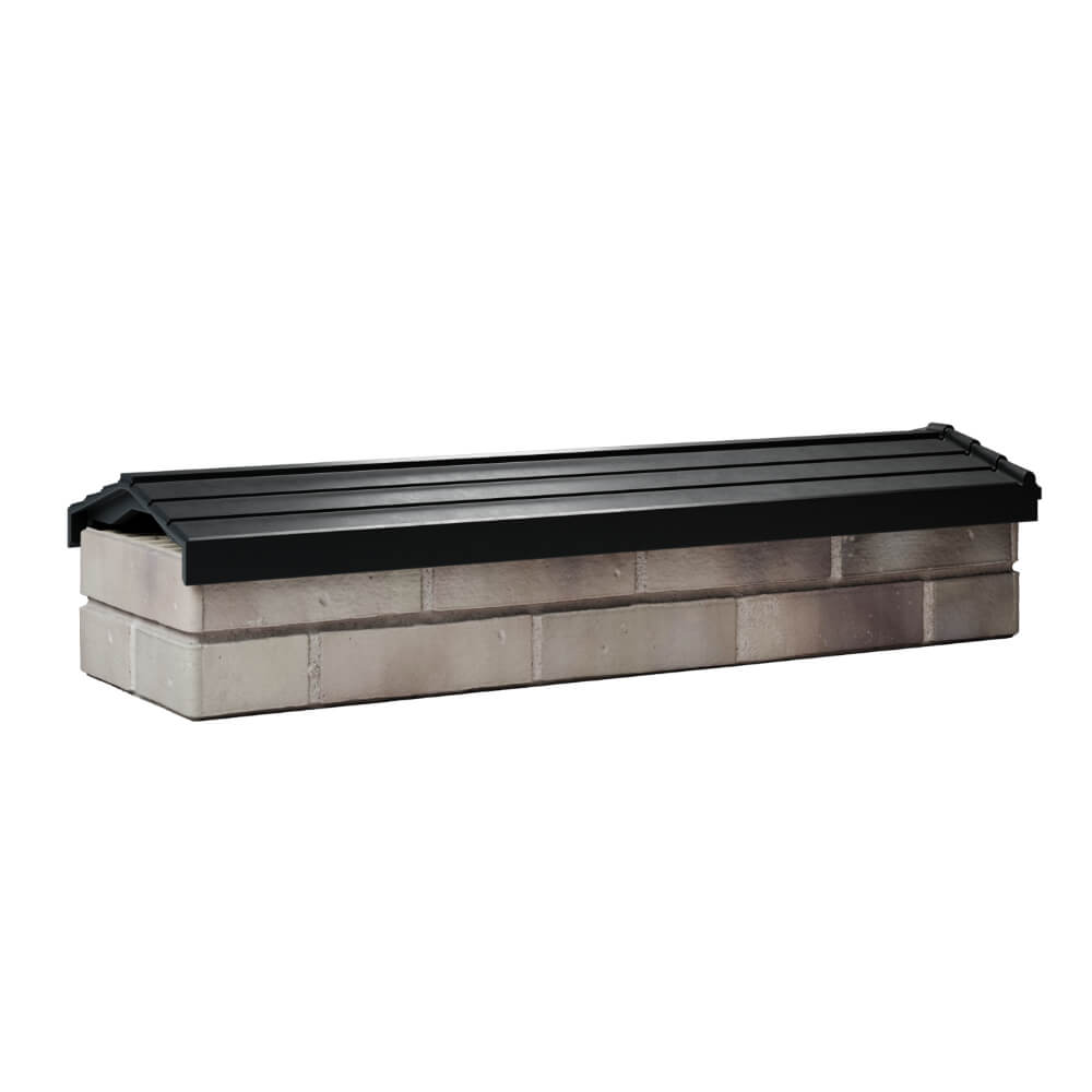 Парапет Zking Бона ХайТек Черный посадка на 0.5 кирпича (130мм) в Каменске-Уральском фото