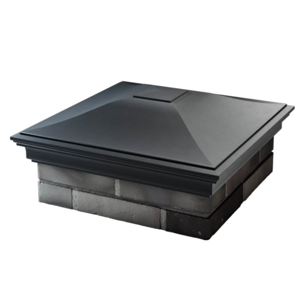 Колпак Zking Монблан Серый на столб 2х2 кирпича (515х515мм) в Каменске-Уральском фото