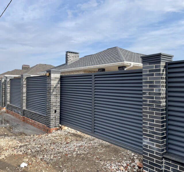 Колпак Zking Бона ХайТек Серый на столб 1.5х1.5 кирпича (385х385мм) в Каменске-Уральском фото