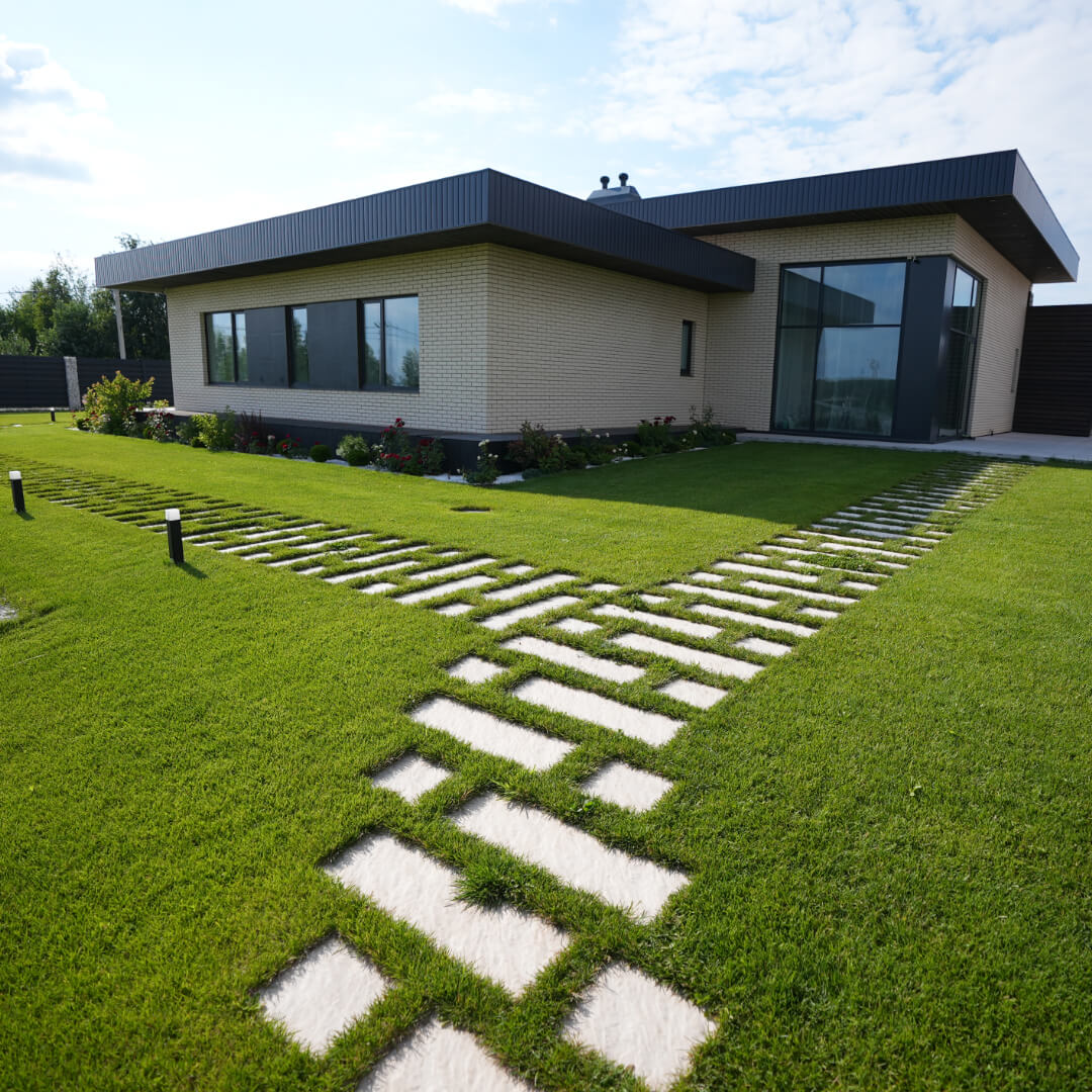 Шаговая плита STONE Светлая Галька 990х330х55мм в Каменске-Уральском фото