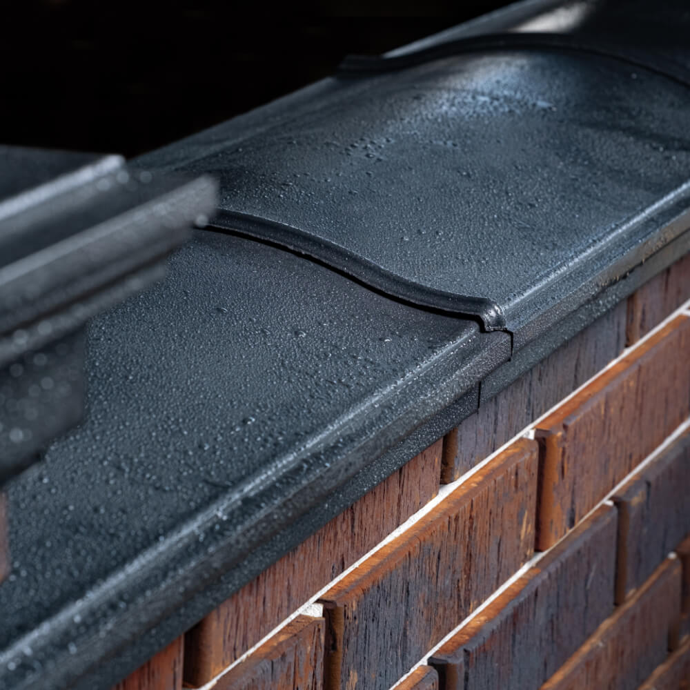 Парапет Zking Монблан Черный посадка на 0.5 кирпича (130мм) в Каменске-Уральском фото