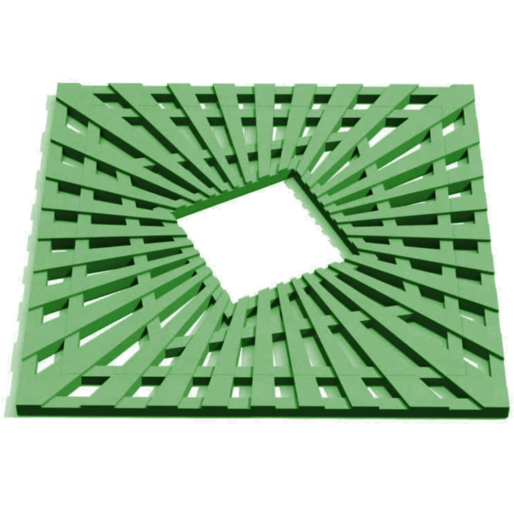 Приствольная решетка для дерева ZKING ATMOSPHERE 1.2х1.2м Зеленая Каменск-Уральский фото