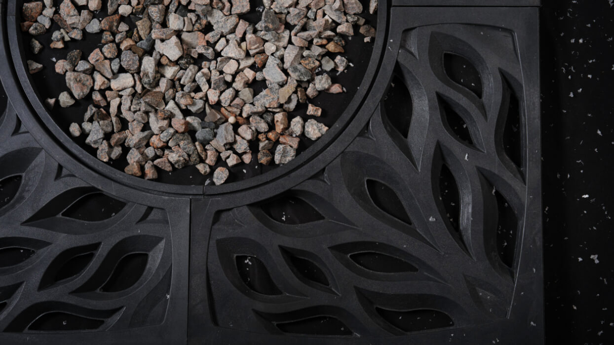 Приствольная решетка для дерева ZKING CRUST 1.2х1.2м Черная в Каменске-Уральском фото