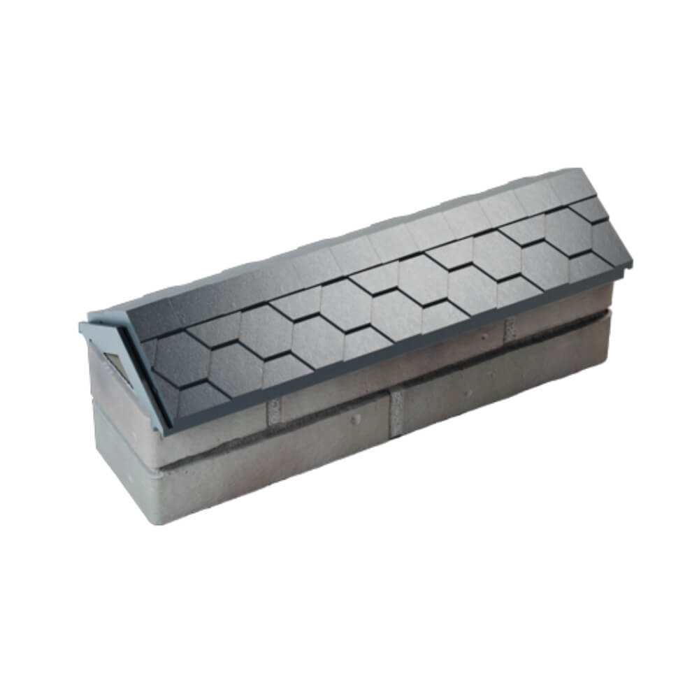 Парапет Zking Эверест Серый с посадкой на 0.5 кирпича (130мм) в Каменске-Уральском фото